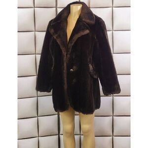 Vintage faux fur coat 